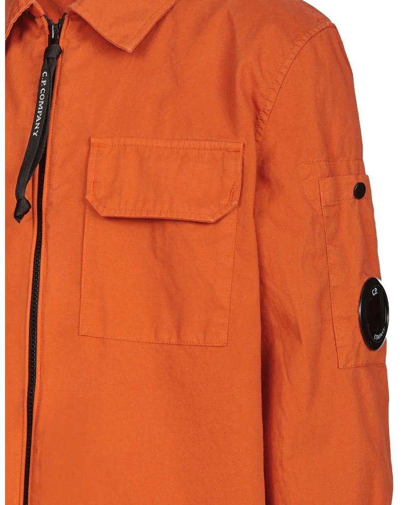 Cp company 2025 burnt orange jacket