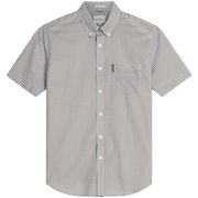 Ben Sherman Geo Print Shirt Sky