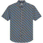 Ben Sherman Retro Geo Shirt Navy
