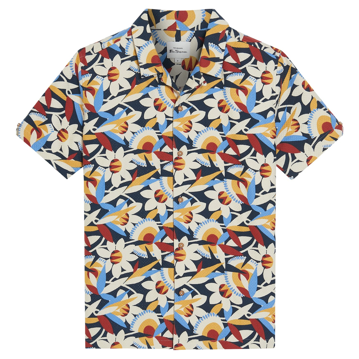 Ben Sherman Abstract Floral Shirt