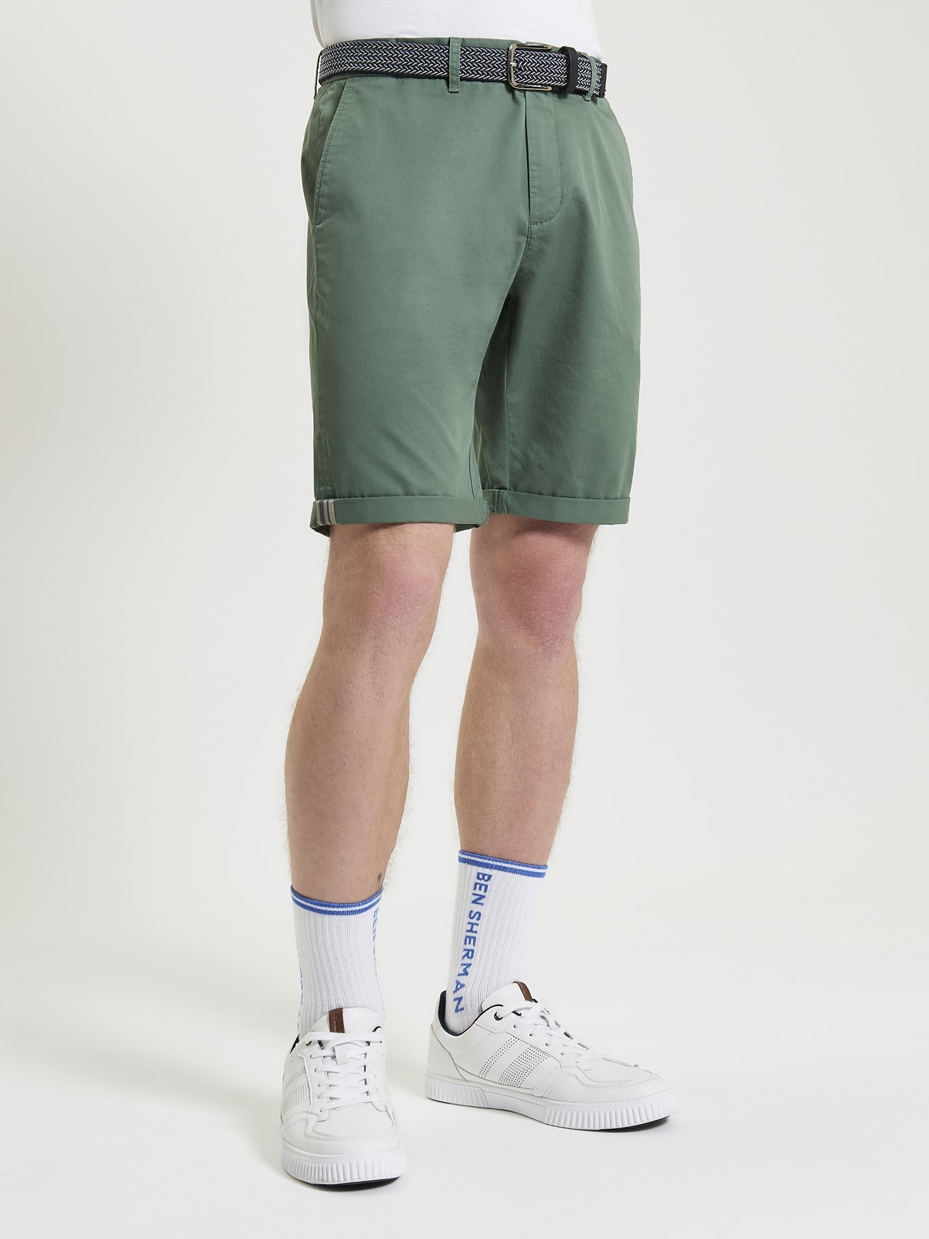 Ben Sherman Signature Chino Shorts Green
