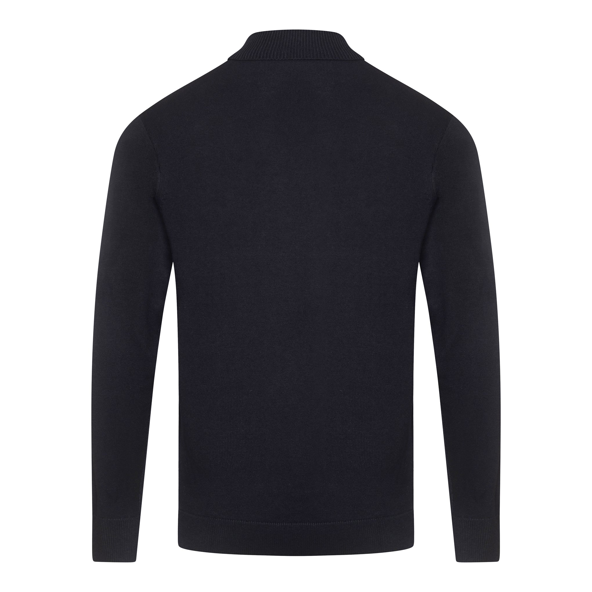 Gabicci Vintage Ricardo Knit Roll Neck Navy