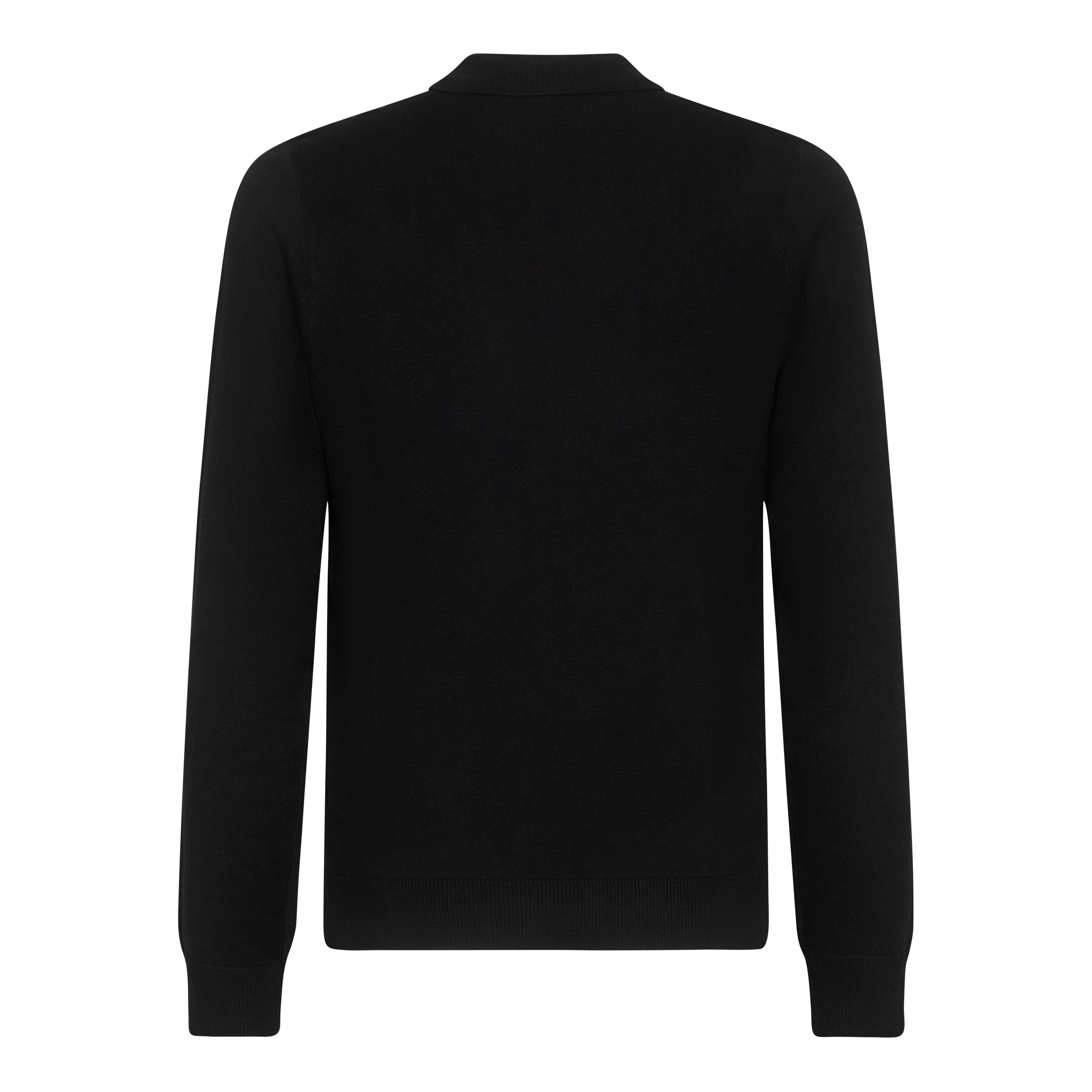 Gabicci Vintage Soda Knit Polo Black