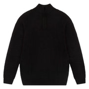Police Cromer Knit Sweatshirt Black