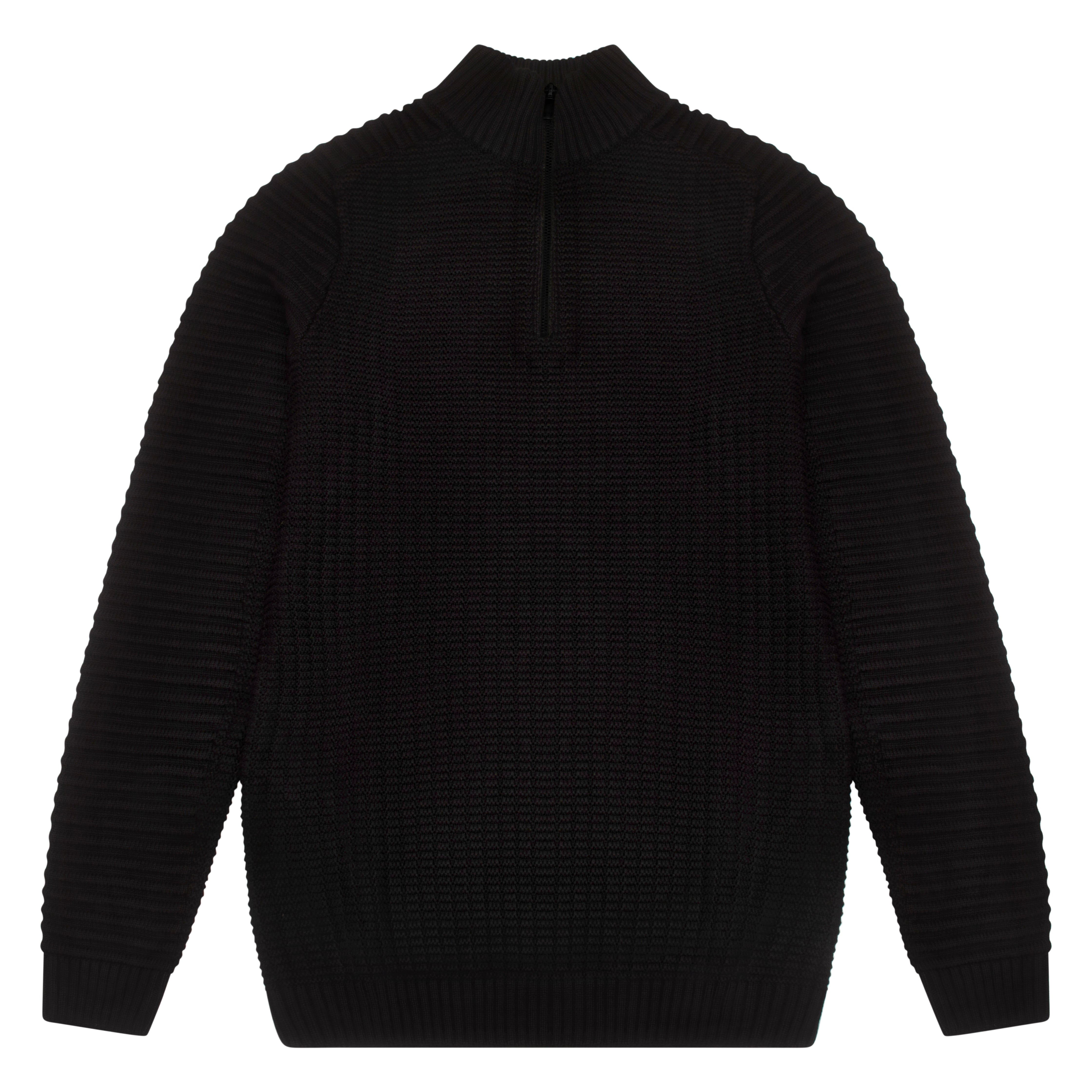Police Cromer Knit Sweatshirt Black