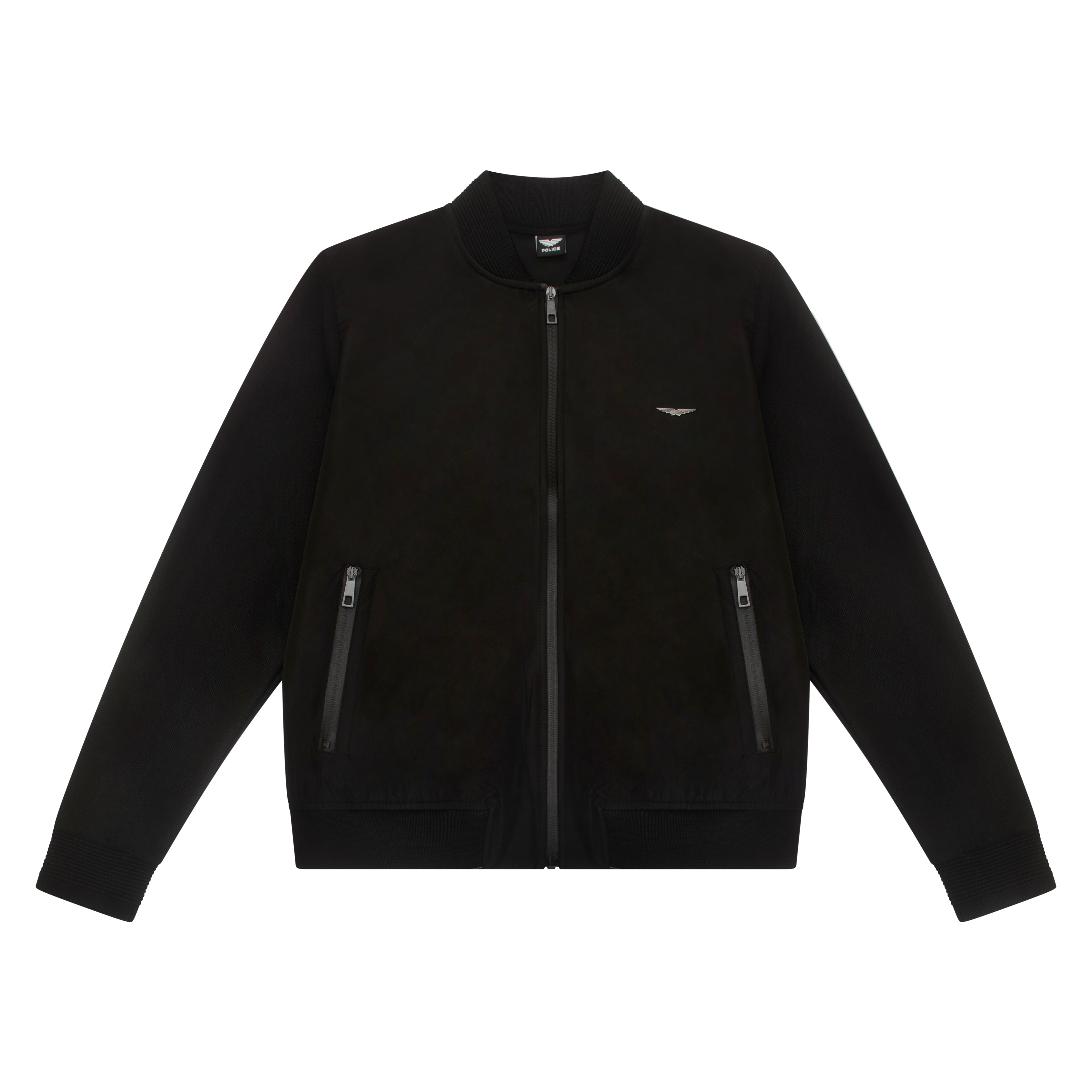 Police Combine Jacket Black