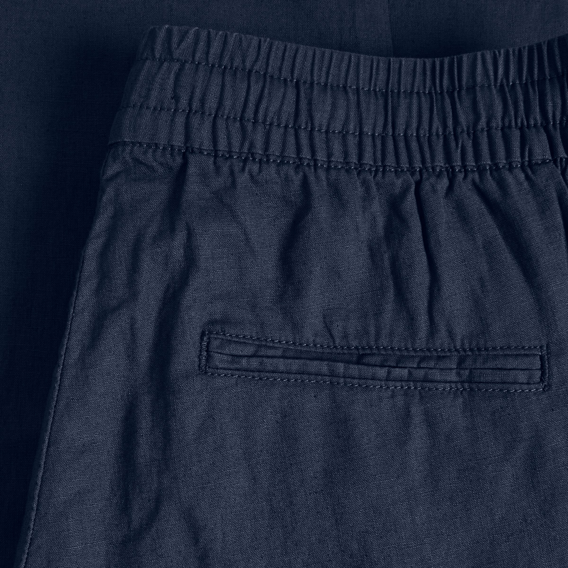 Matinique Barton Linen Pants Navy