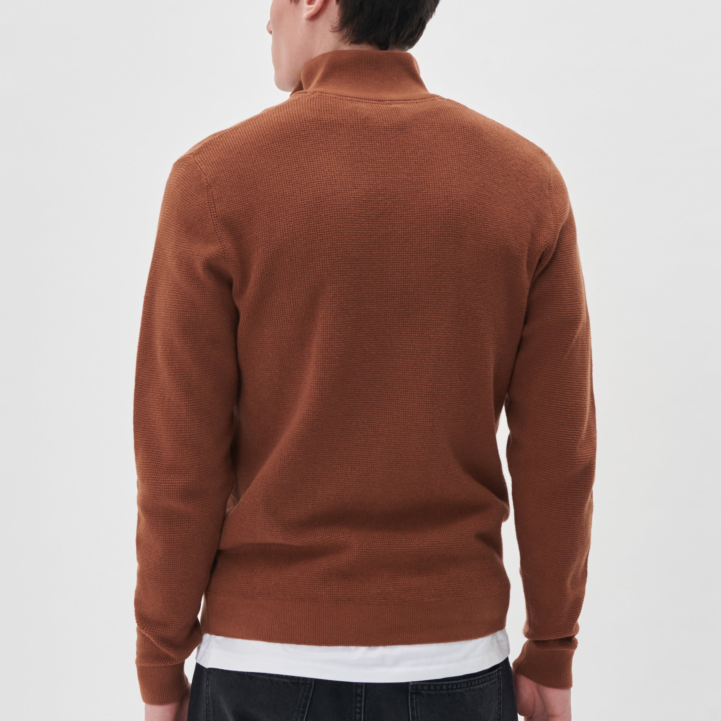 Matinique Lagoon Textured Knit Sweater Clay