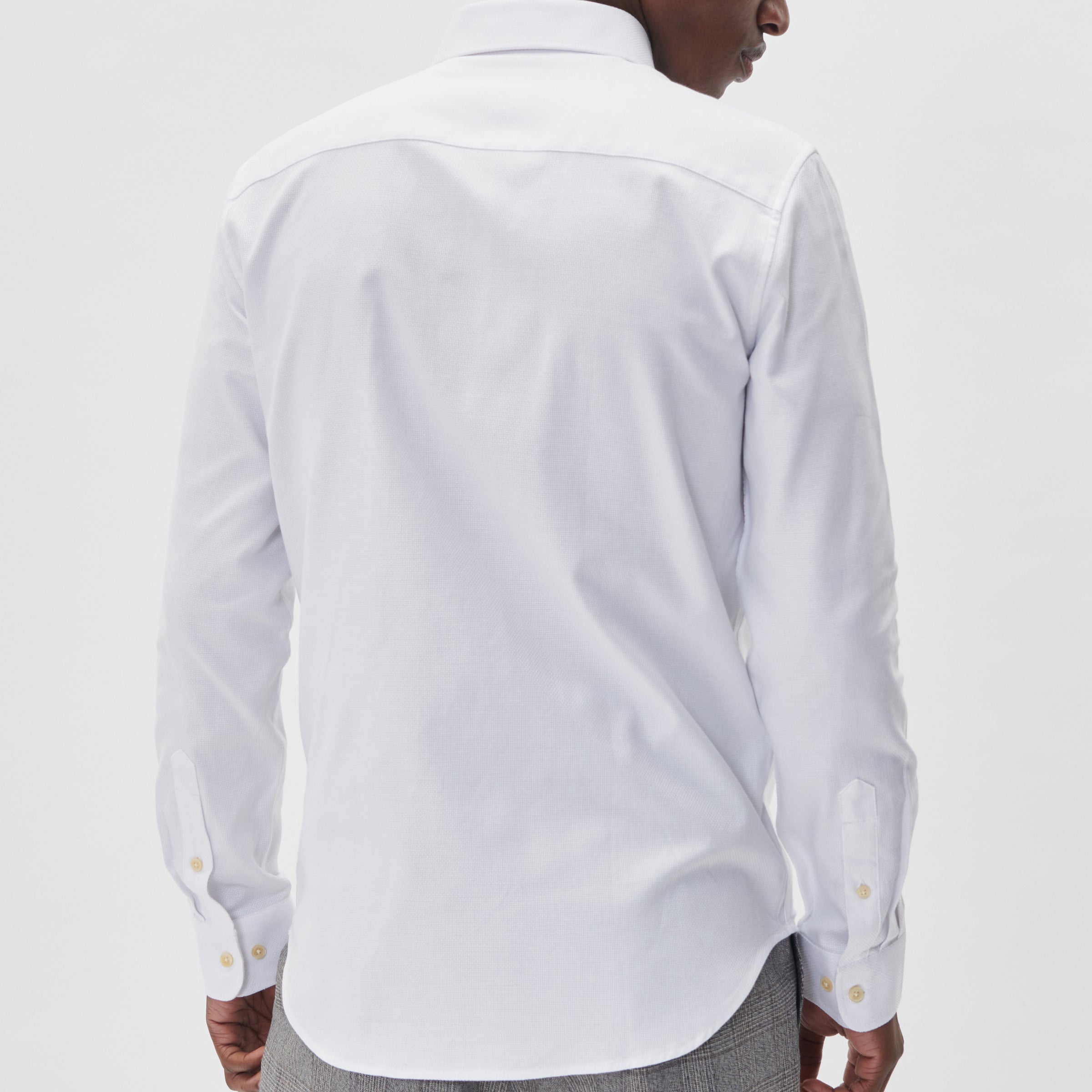 Matinique Textured Shirt White