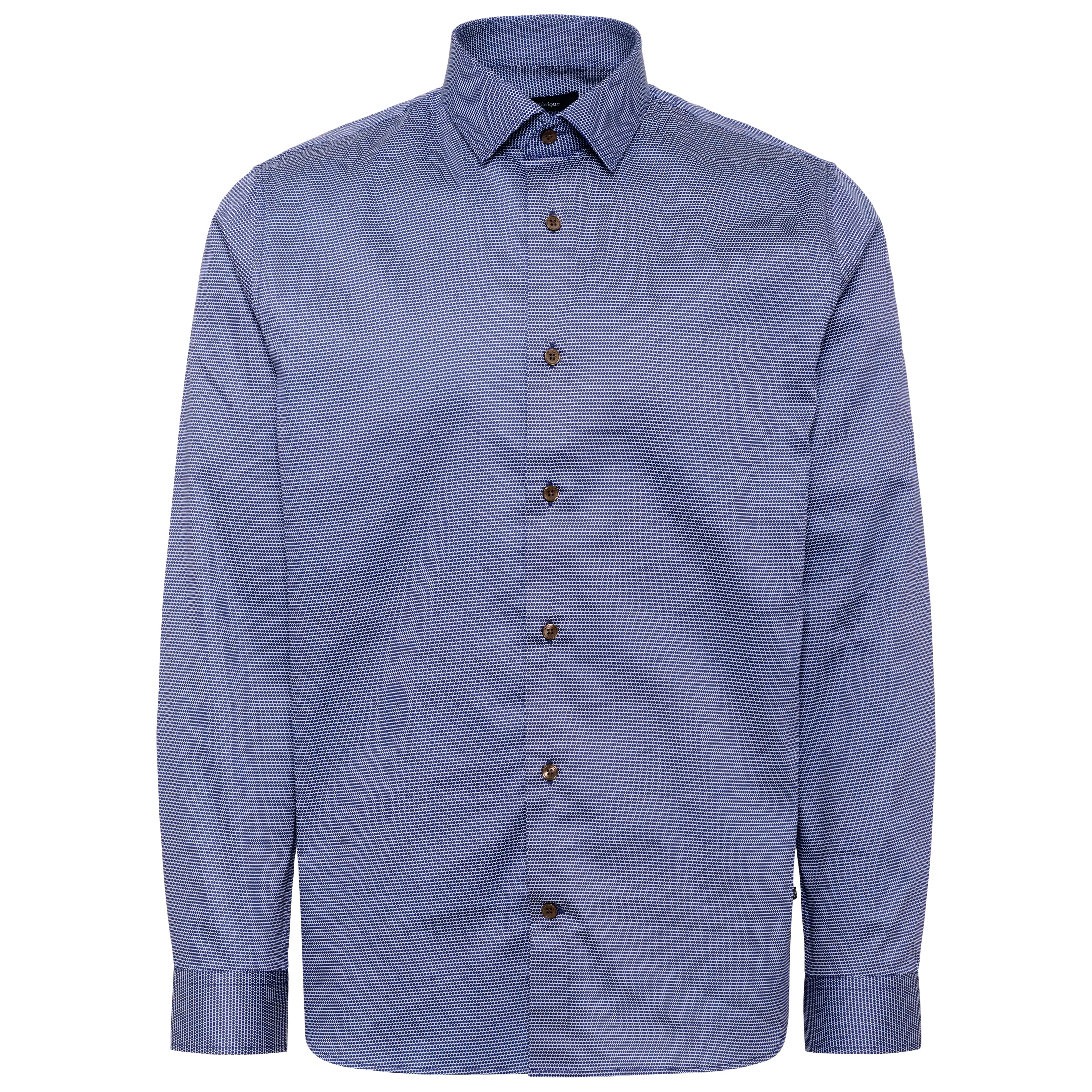 Matinique Micro Print Shirt Navy