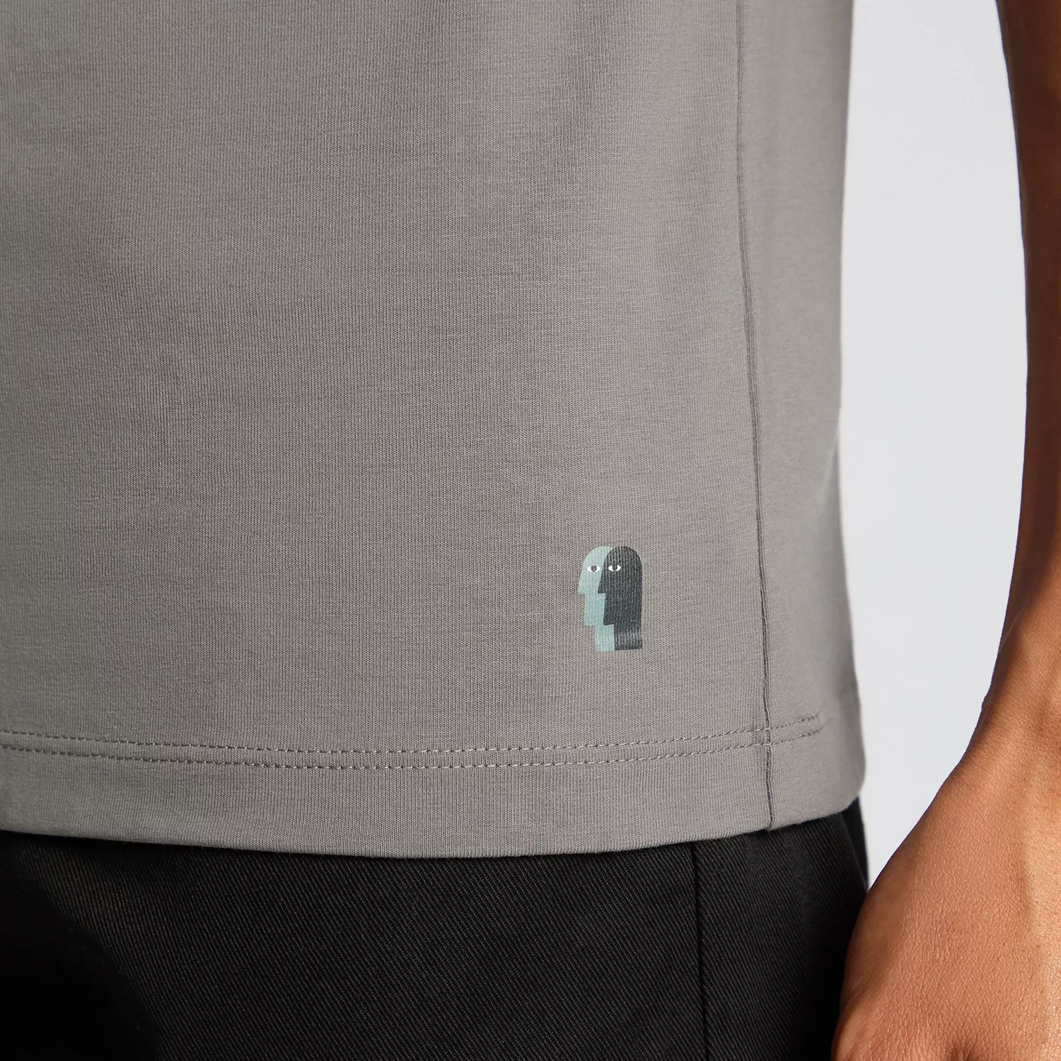 Remus Uomo Cotton T-Shirt Grey