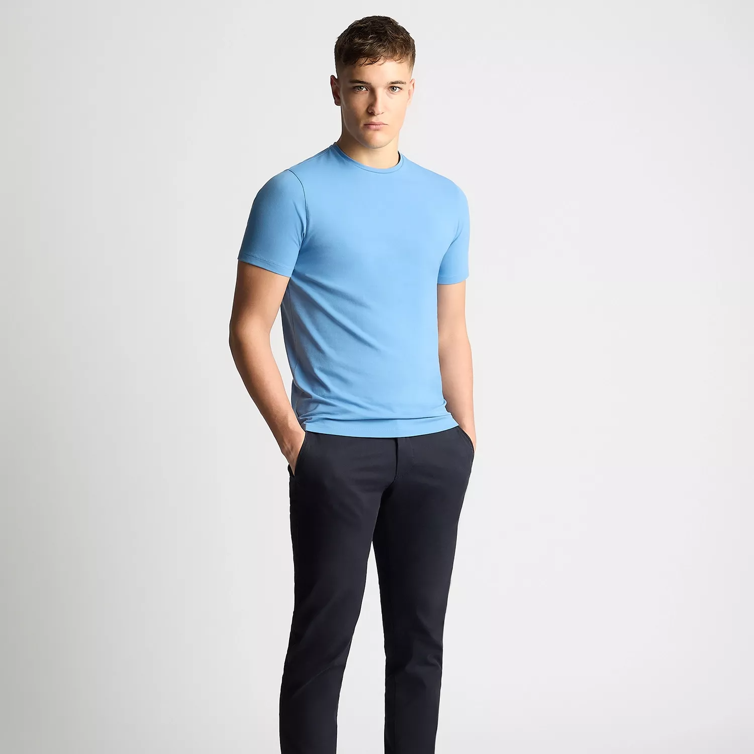 Remus Uomo Cotton T-Shirt Sky