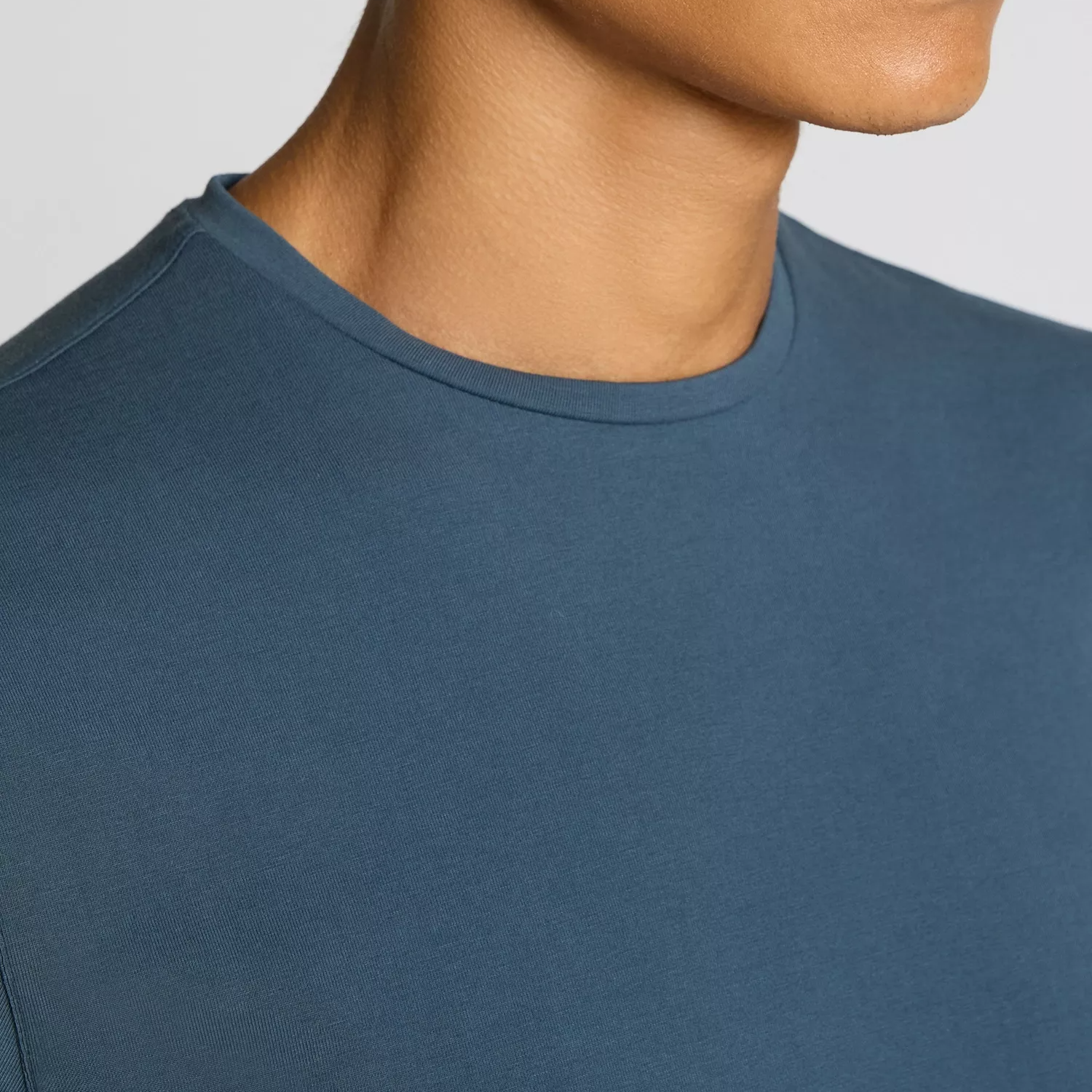 Remus Uomo Cotton T-Shirt Steel Blue