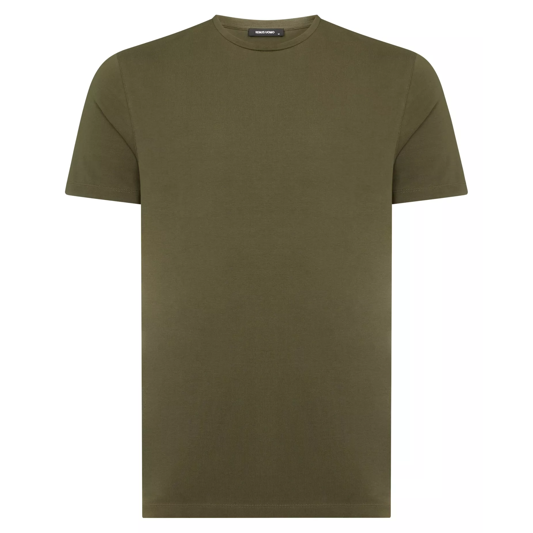 Remus Uomo Cotton T-Shirt Khaki