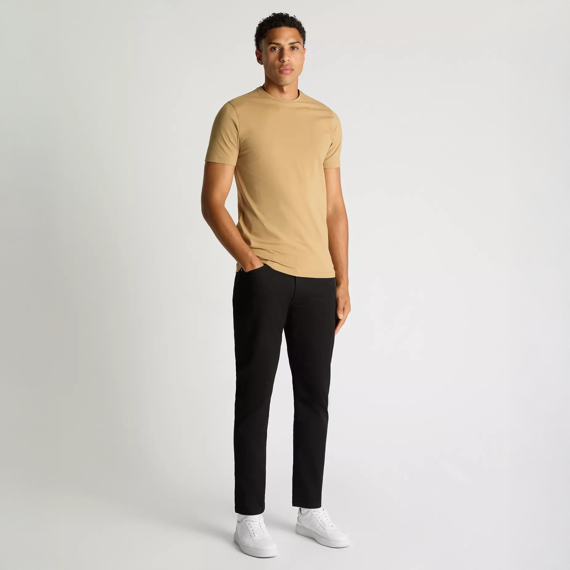 Remus Uomo Cotton T-Shirt Beige