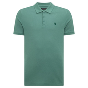 Remus Uomo Cotton Pique Polo Shirt Green