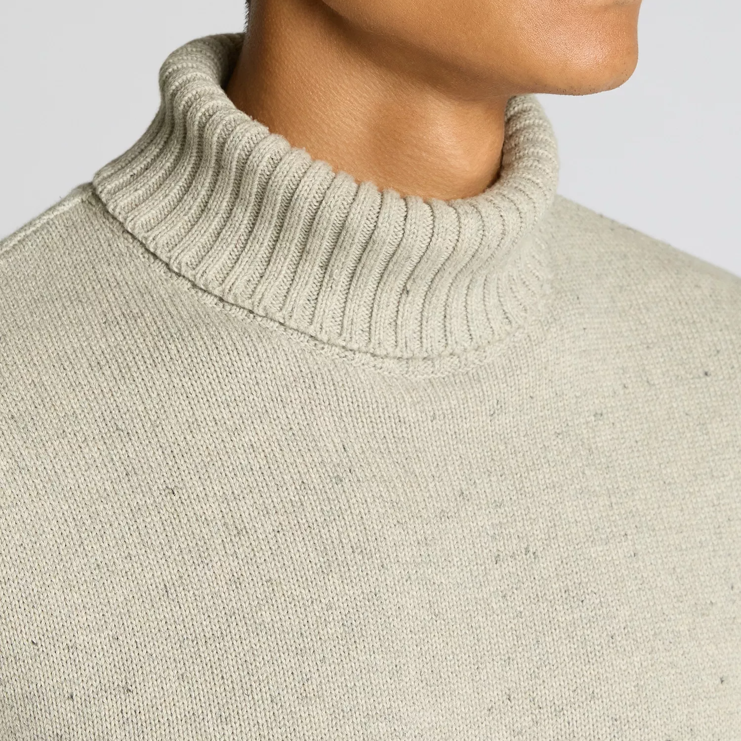 Remus Uomo Roll Neck Knitwear Grey