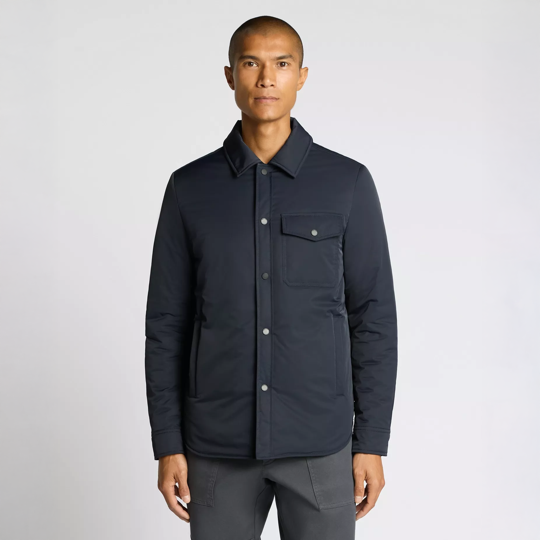 Remus Uomo Ren Quilted Jacket Navy