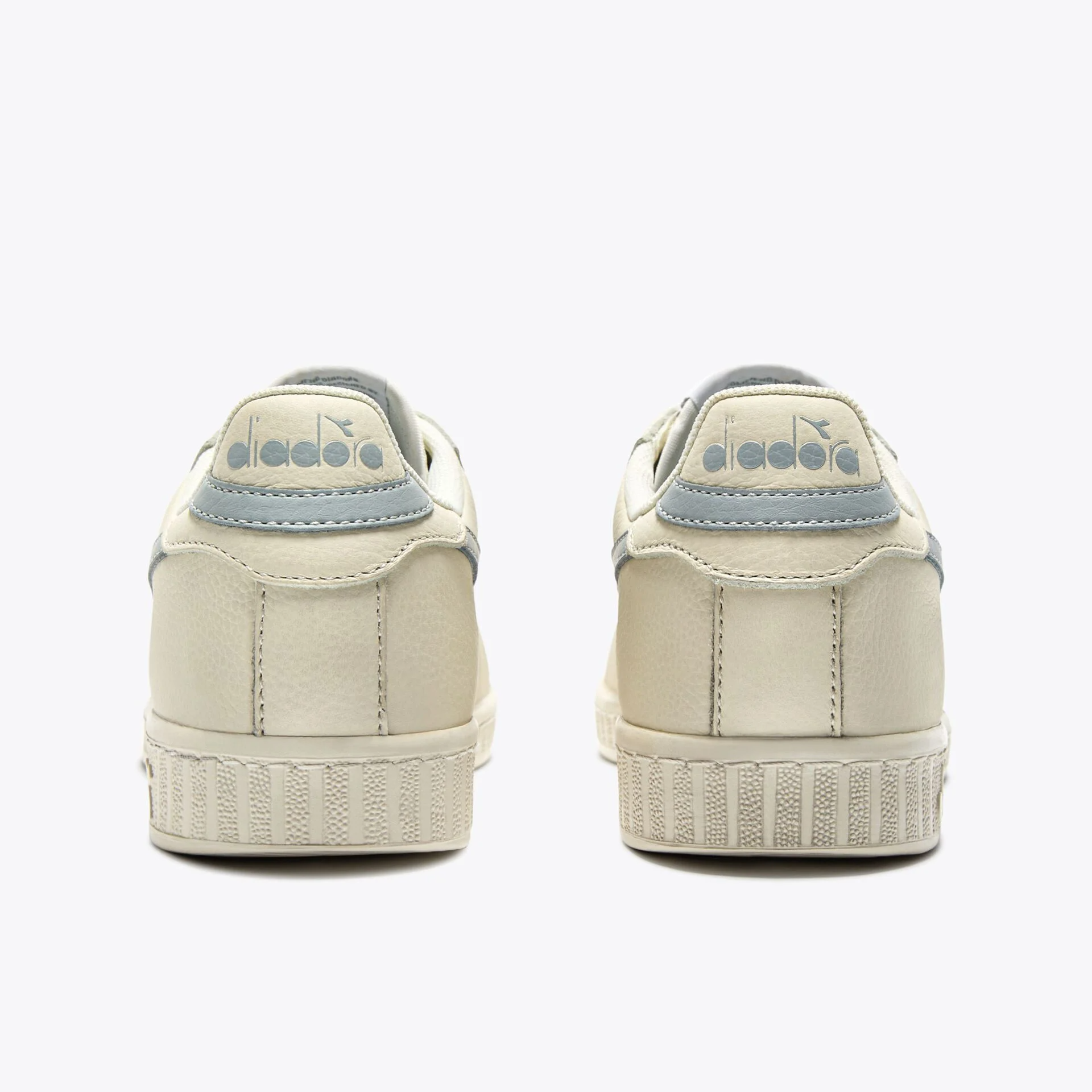 Diadora Game Low Leather Trainers White/Grey