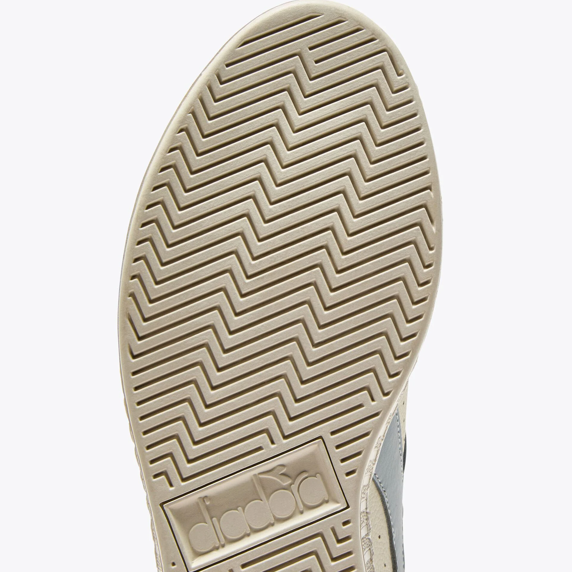 Diadora Game Low Leather Trainers White/Grey