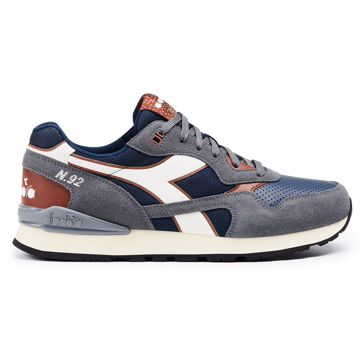 Diadora N92 Advance Trainers Grey/Navy
