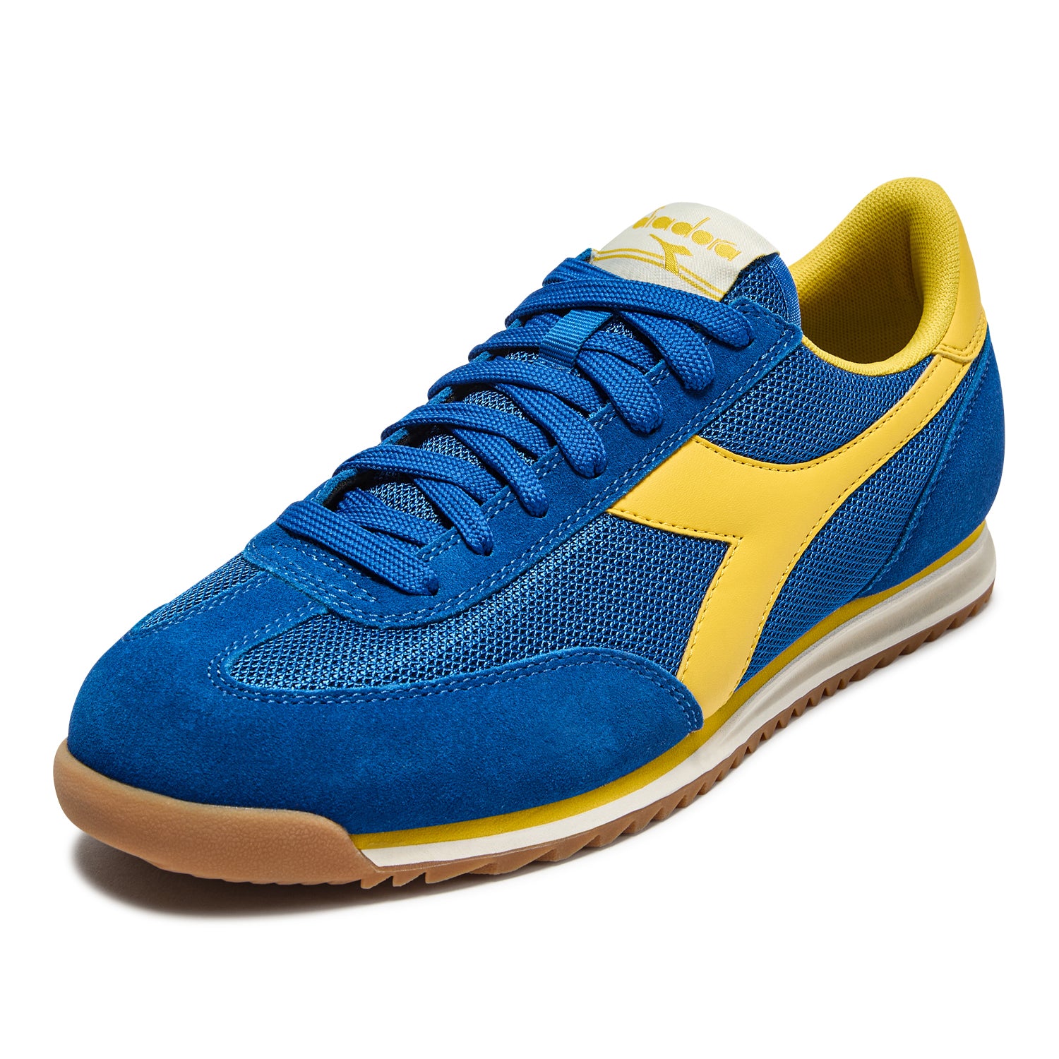 Diadora Cross Trainers Blue/Yellow