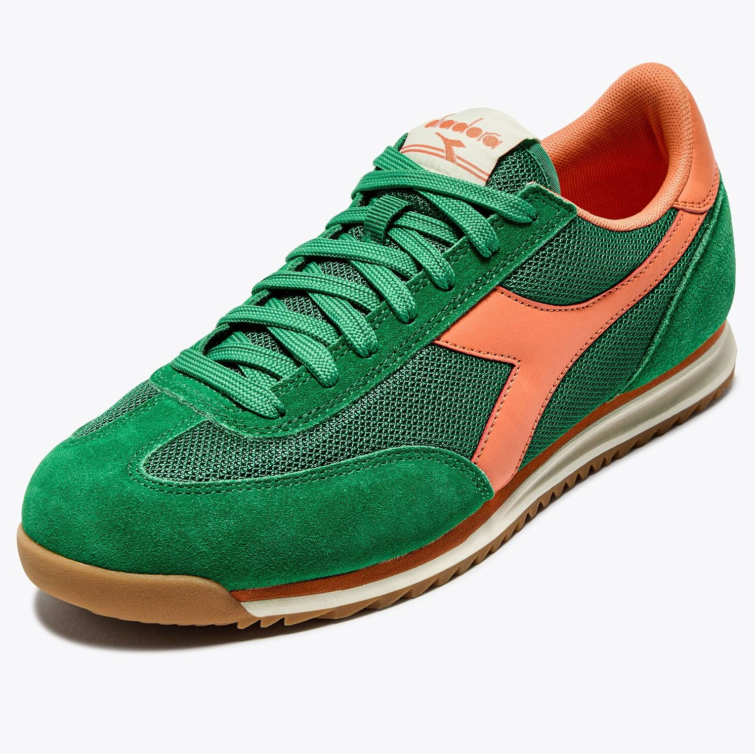 Diadora Cross Trainers Green/Orange