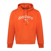 Diadora Logo Hoodie Orange