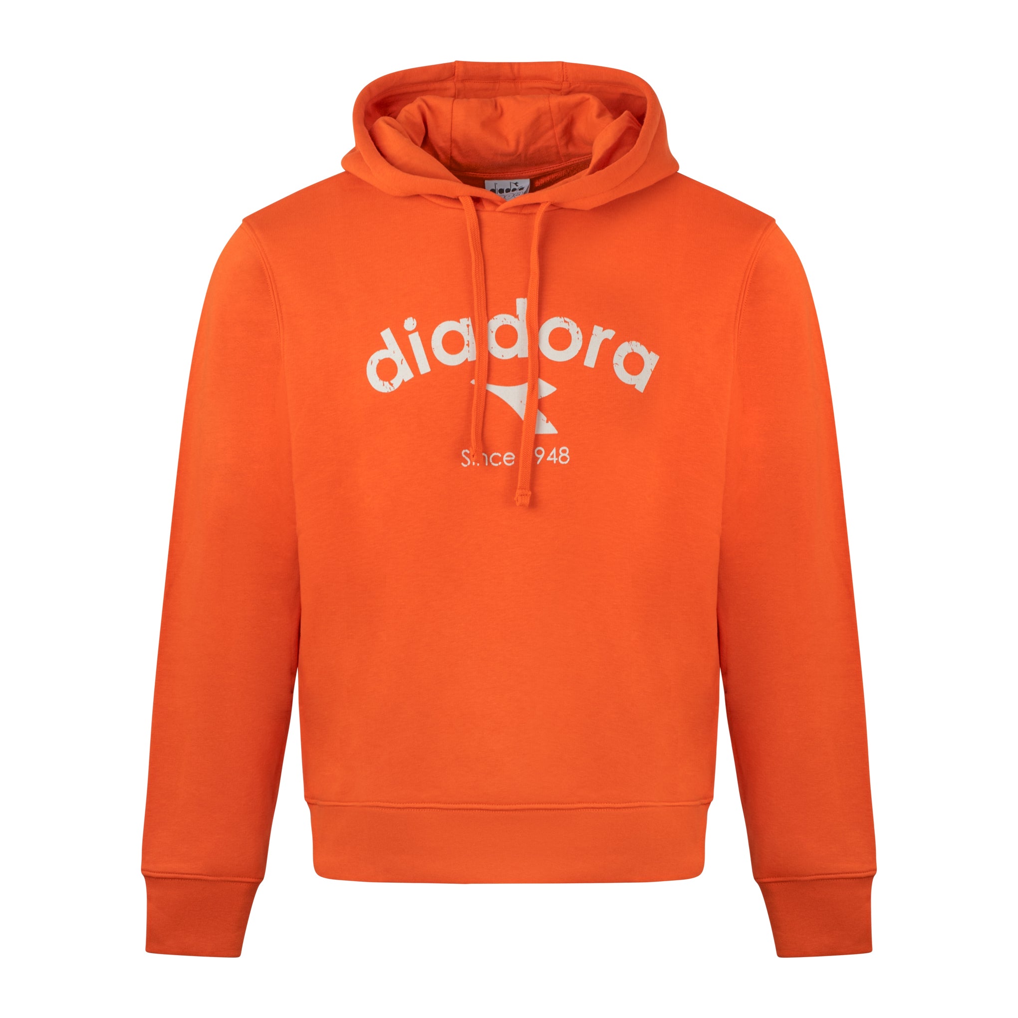Diadora Logo Hoodie Orange