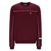 Fila Vintage Adam Sweatshirt Burgundy