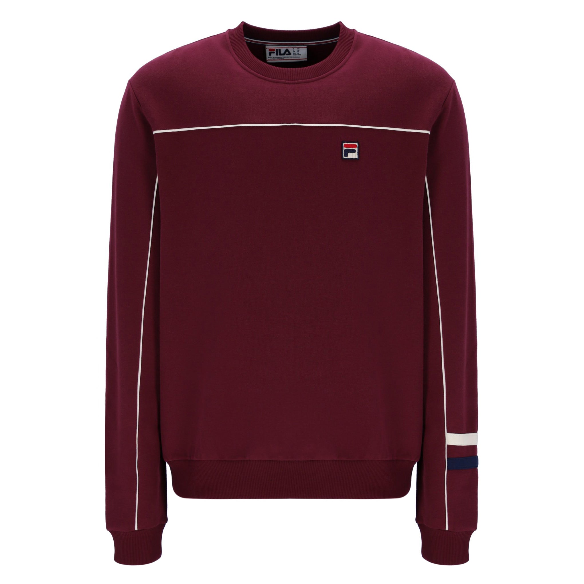 Fila Vintage Adam Sweatshirt Burgundy