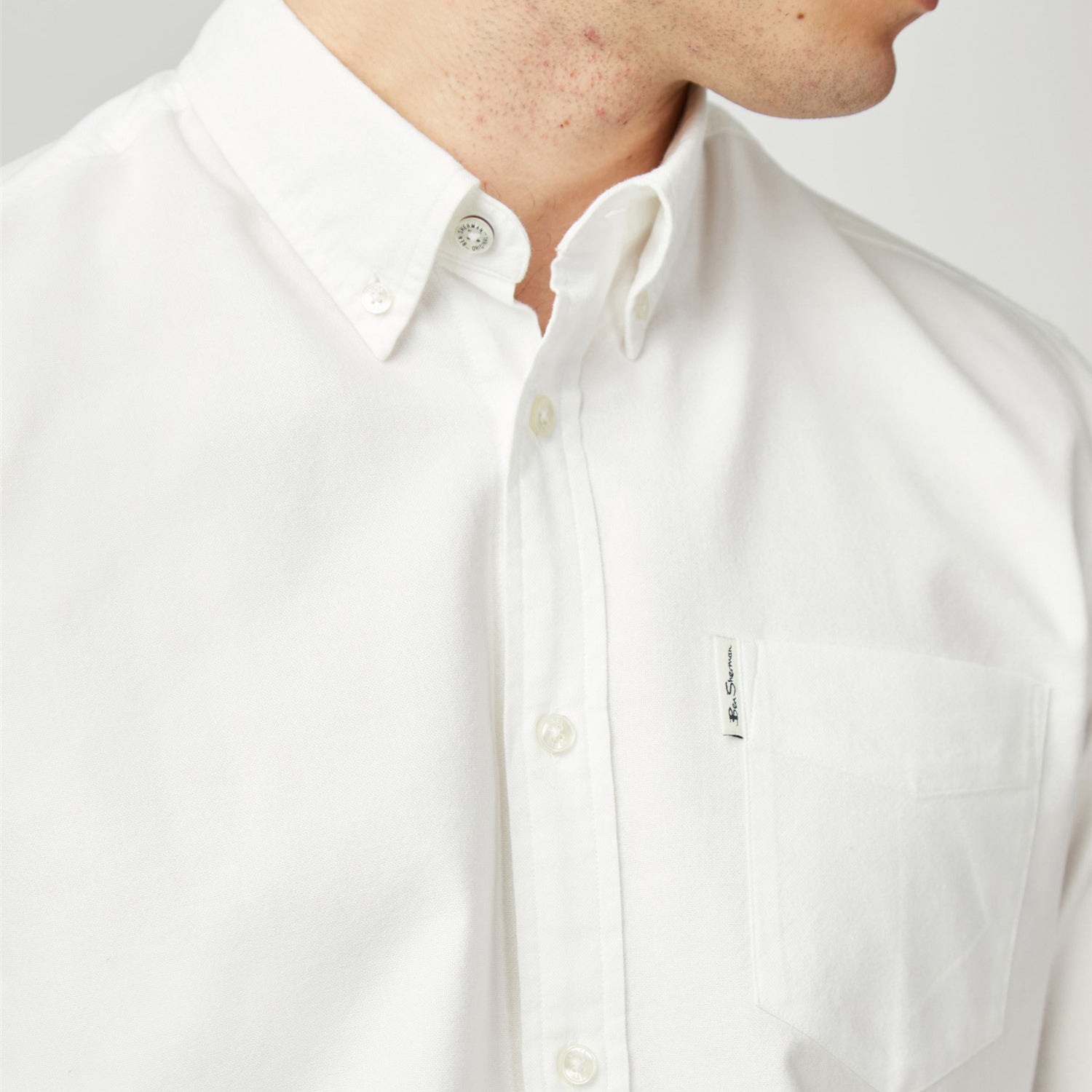 Ben Sherman Signature Oxford Shirt White