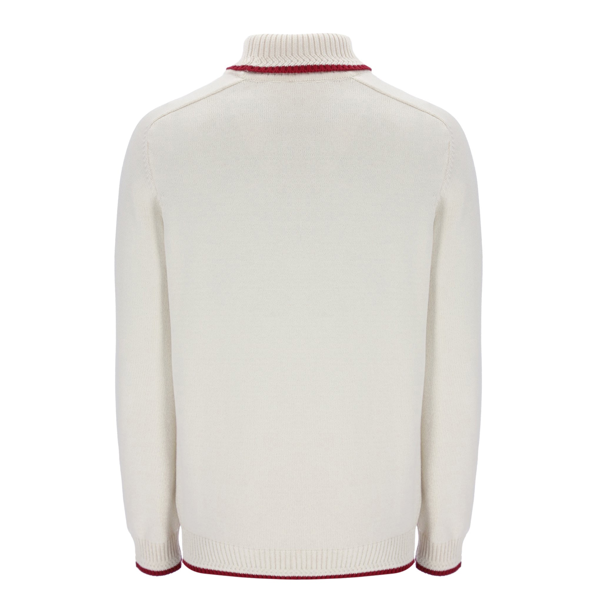 Sergio Tacchini Caruso Roll Neck Knit Cream