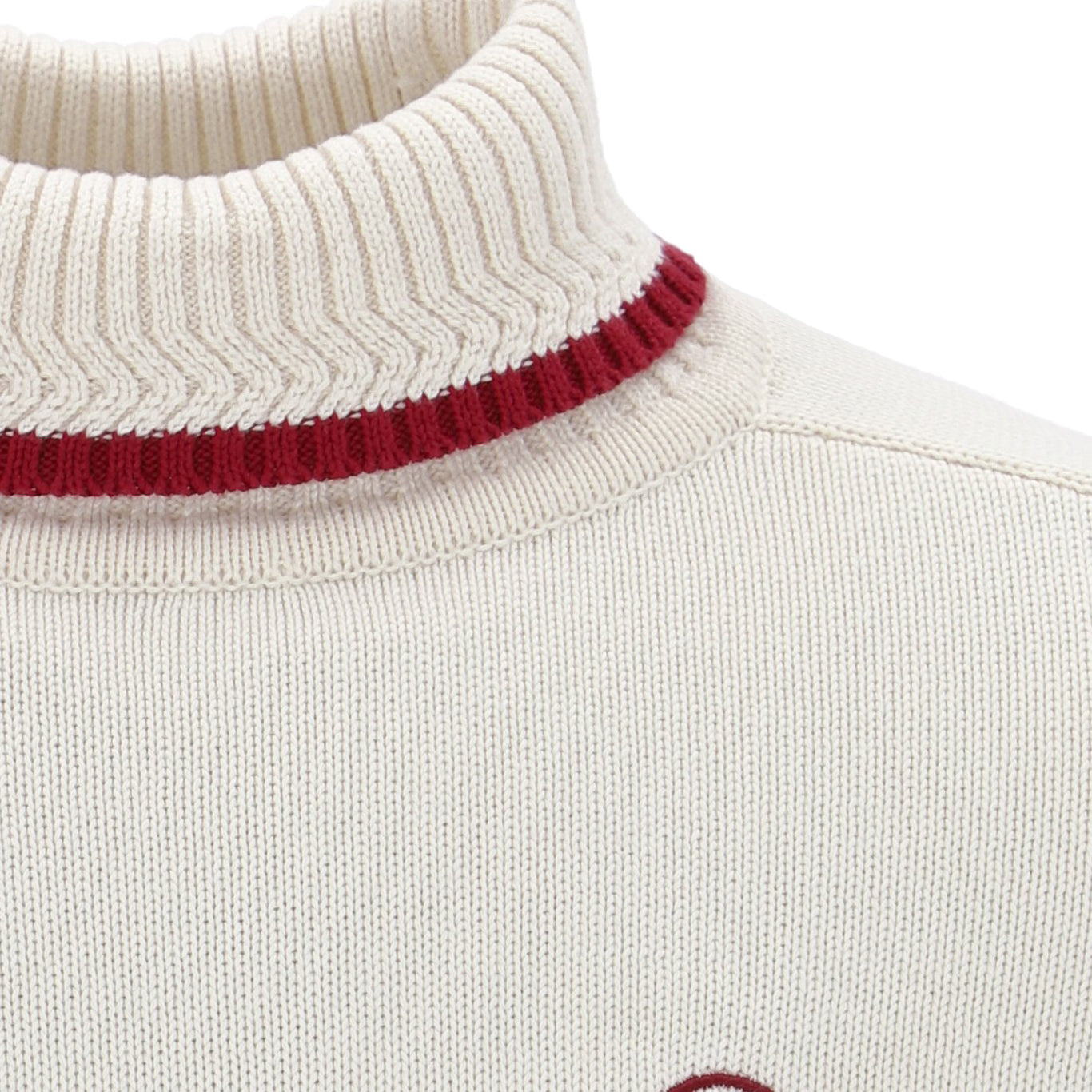 Sergio Tacchini Caruso Roll Neck Knit Cream