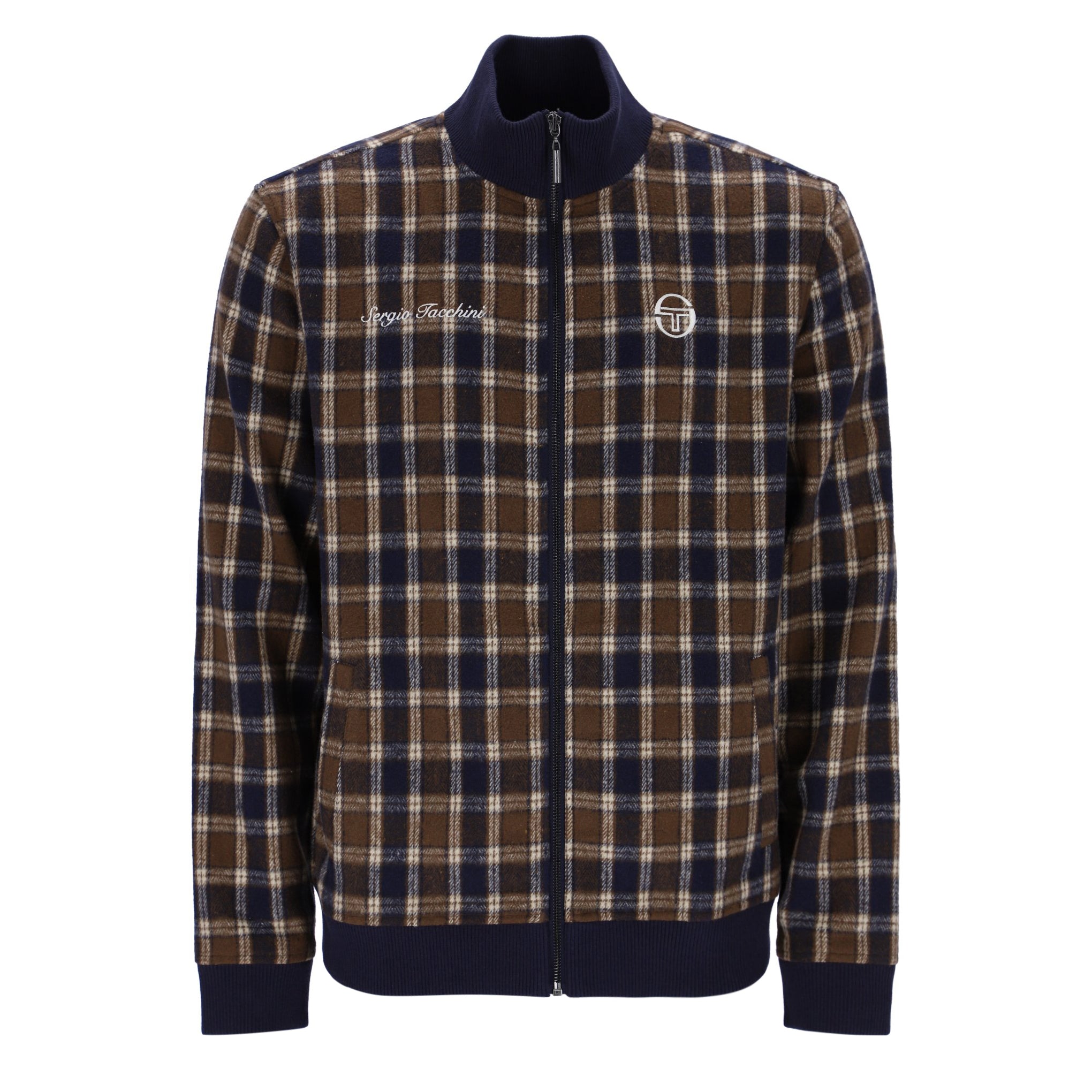 Sergio Tacchini Coppola Check Track Top