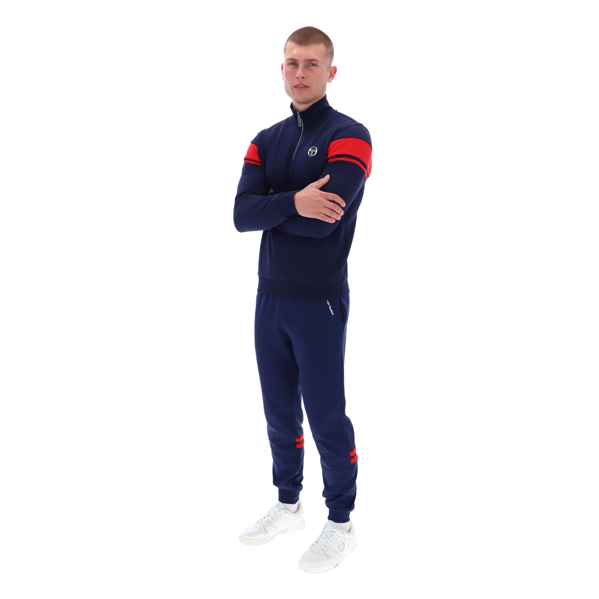 Sergio Tacchini Damarindo Quarter Zip Navy