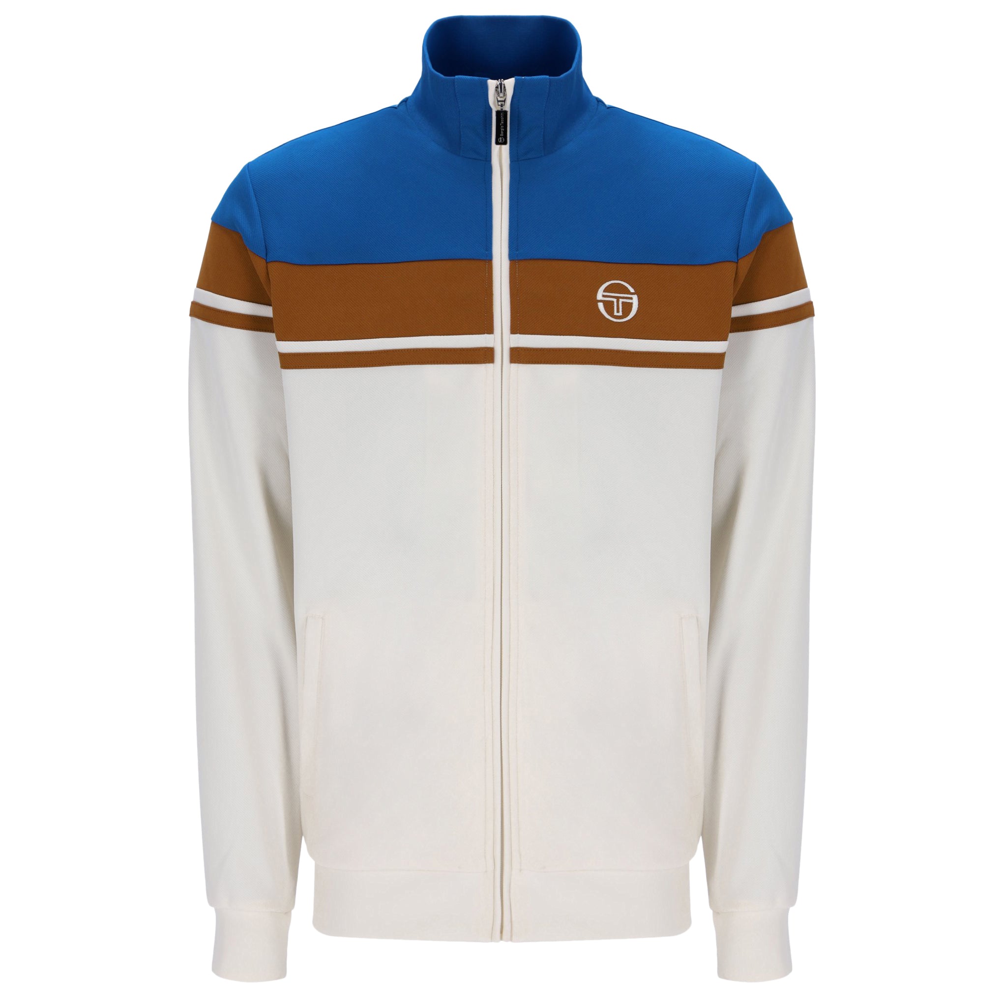 Sergio Tacchini Damarindo Track Top Cream/Blue