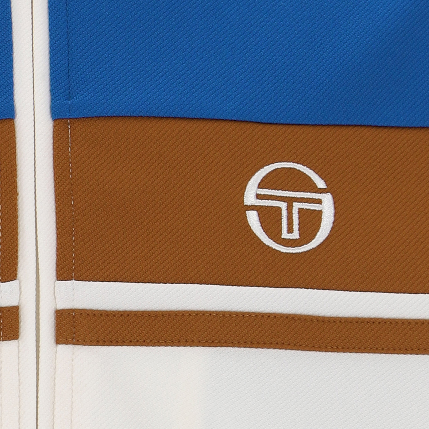 Sergio Tacchini Damarindo Track Top Cream/Blue