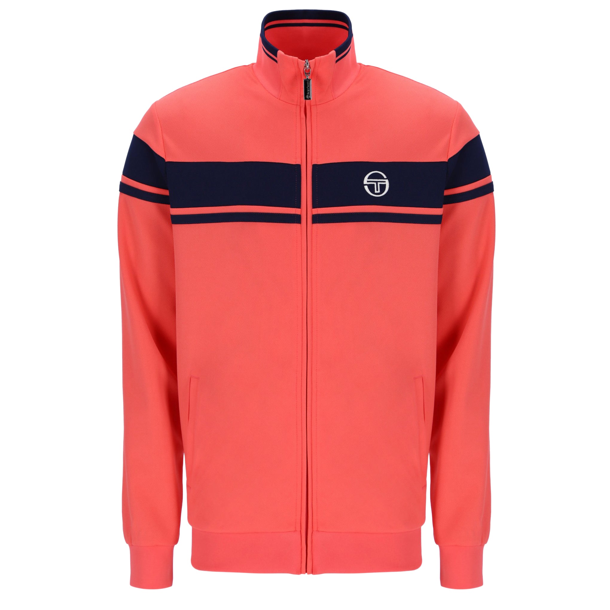 Sergio Tacchini Damarindo Track Top Pink/Navy