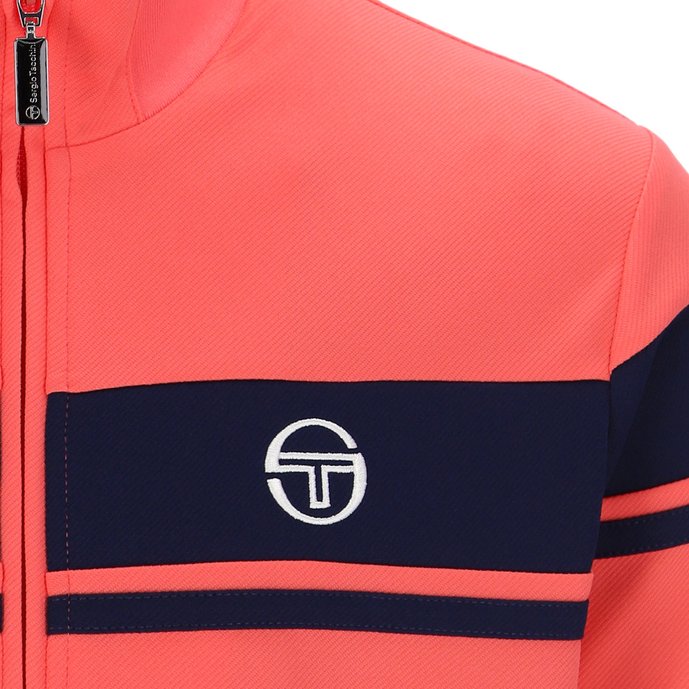 Sergio Tacchini Damarindo Track Top Pink/Navy
