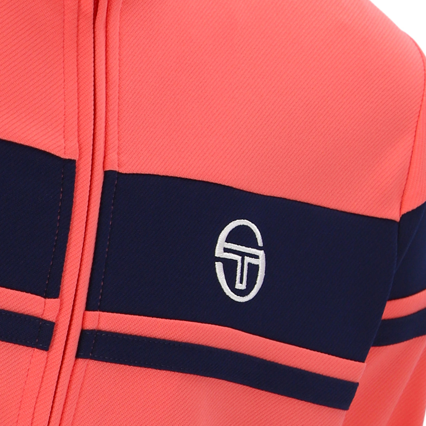 Sergio Tacchini Damarindo Track Top Pink/Navy