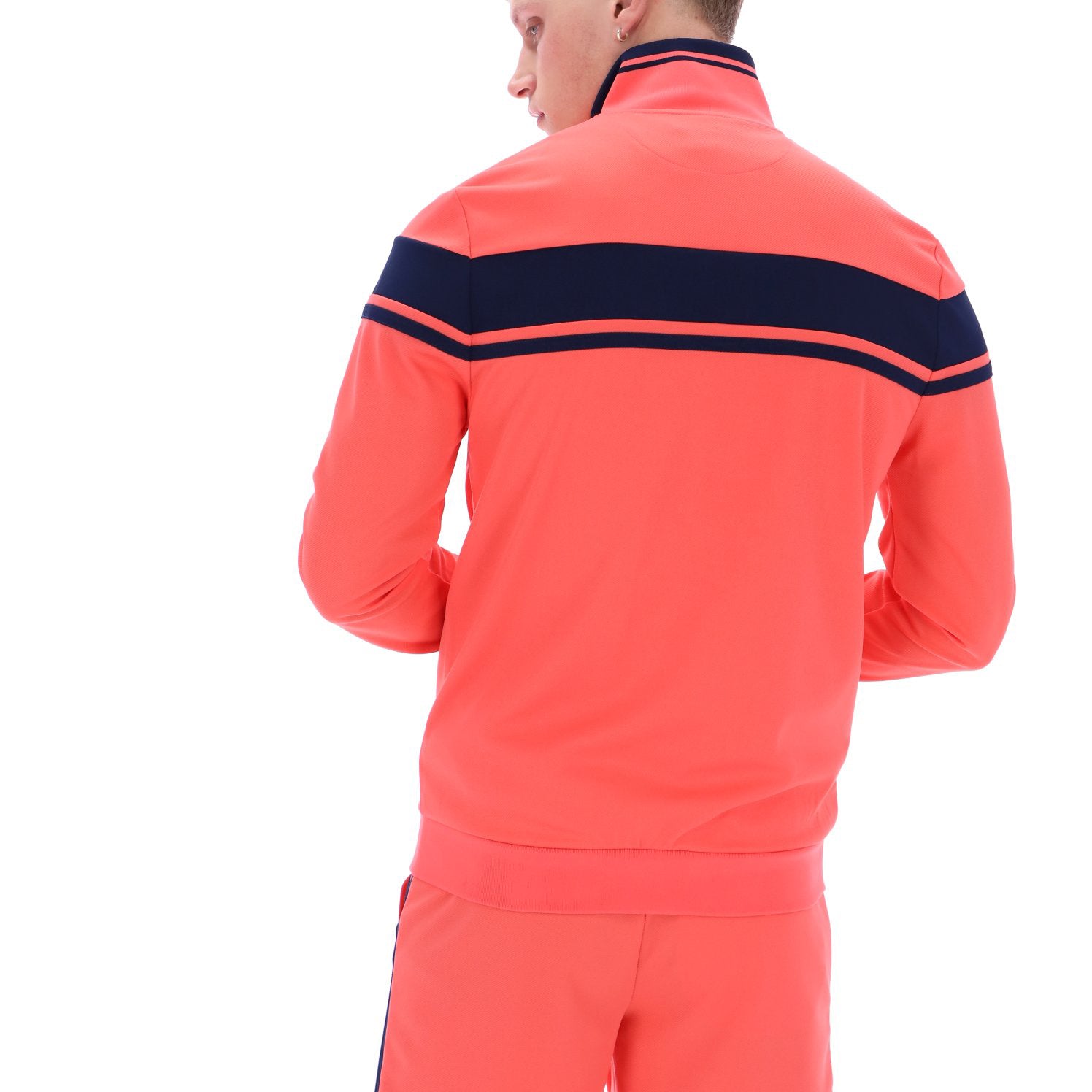 Sergio Tacchini Damarindo Track Top Pink/Navy