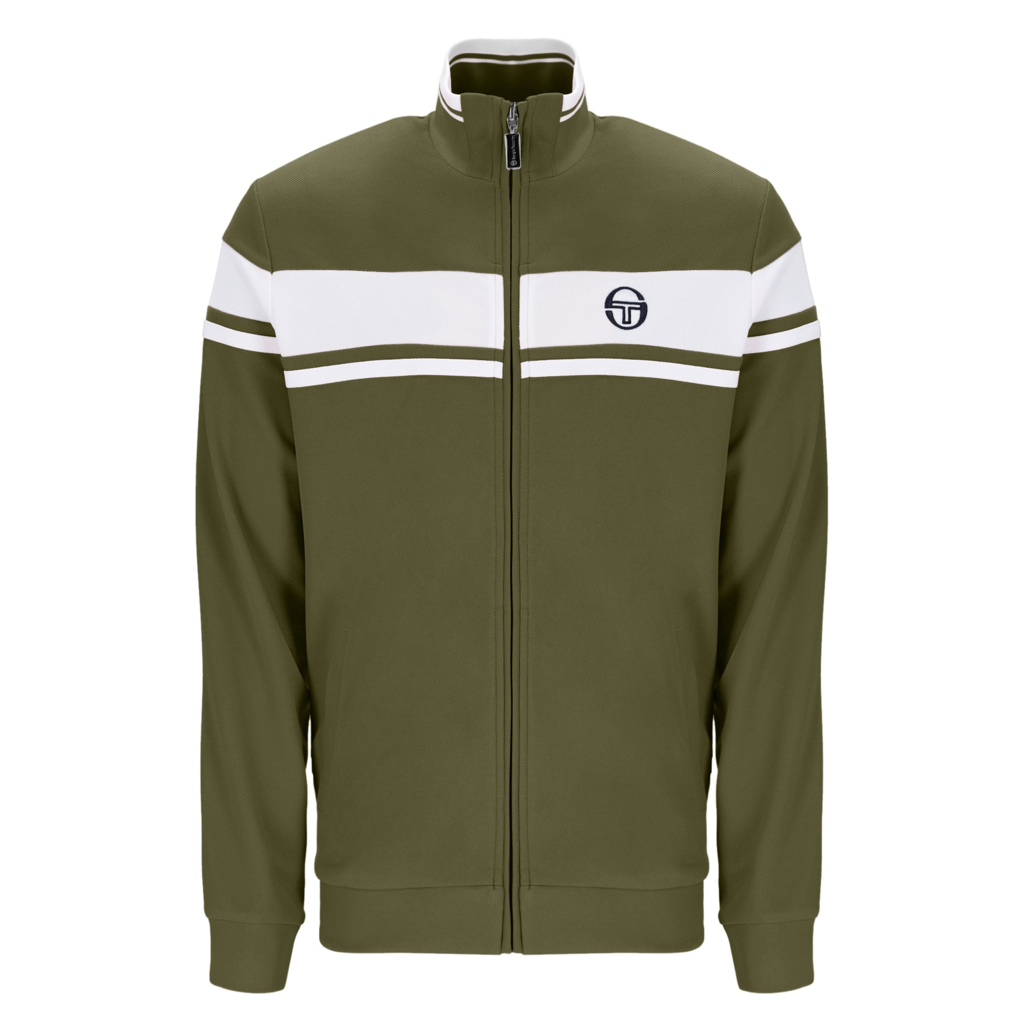 Sergio Tacchini Damarindo Track Top Green/Cream