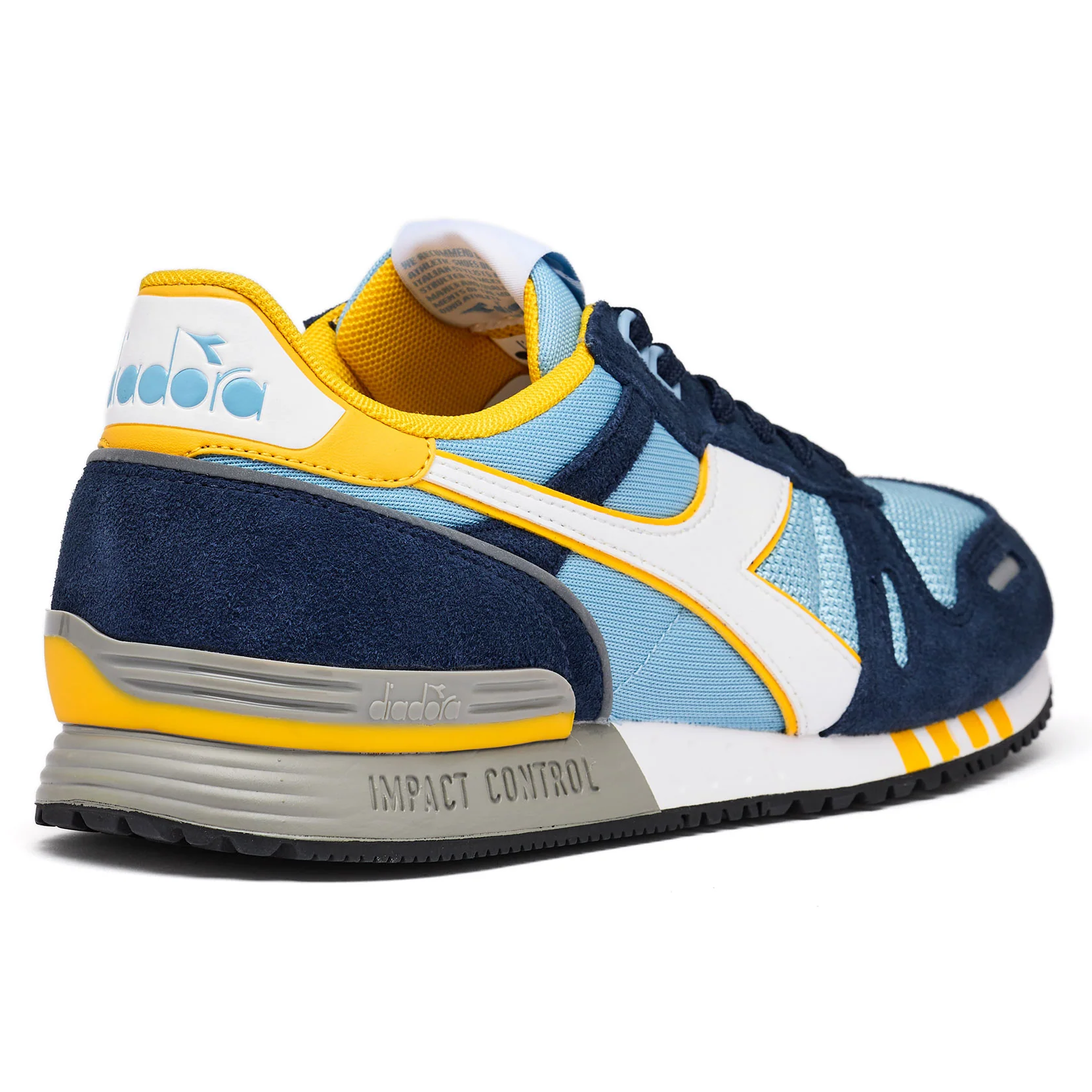 Diadora Titan Trainers Navy/Yellow