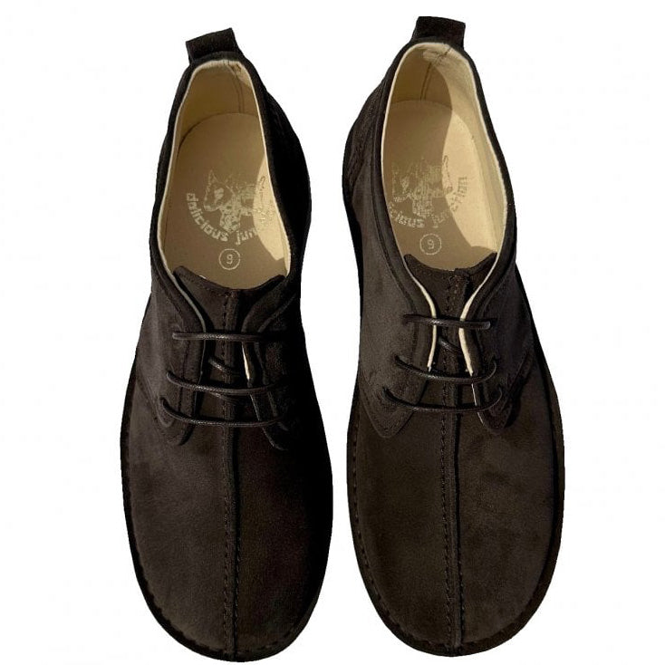 Delicious Junction Stitch Trekka Shoes Brown