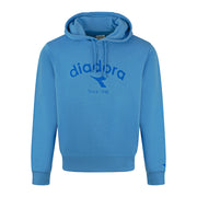 Diadora Logo Hoodie Pacific Blue