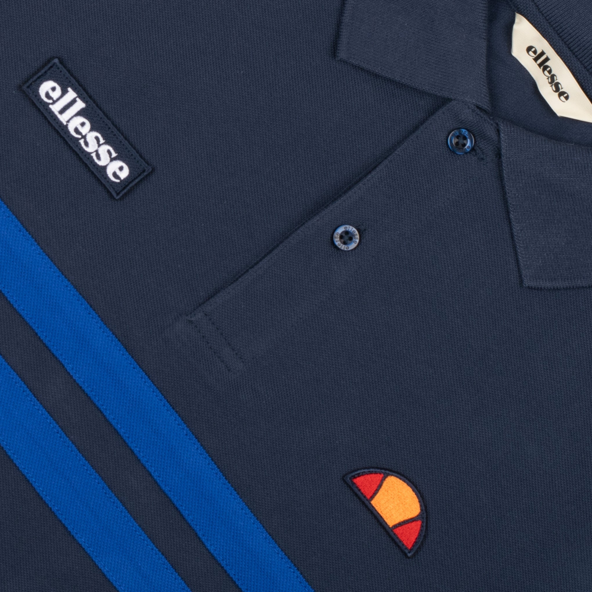 Ellesse Muccia Polo Shirt Navy