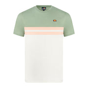 Ellesse Atrei Stripe T-Shirt Sage