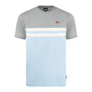 Ellesse Atrei Stripe T-Shirt Grey