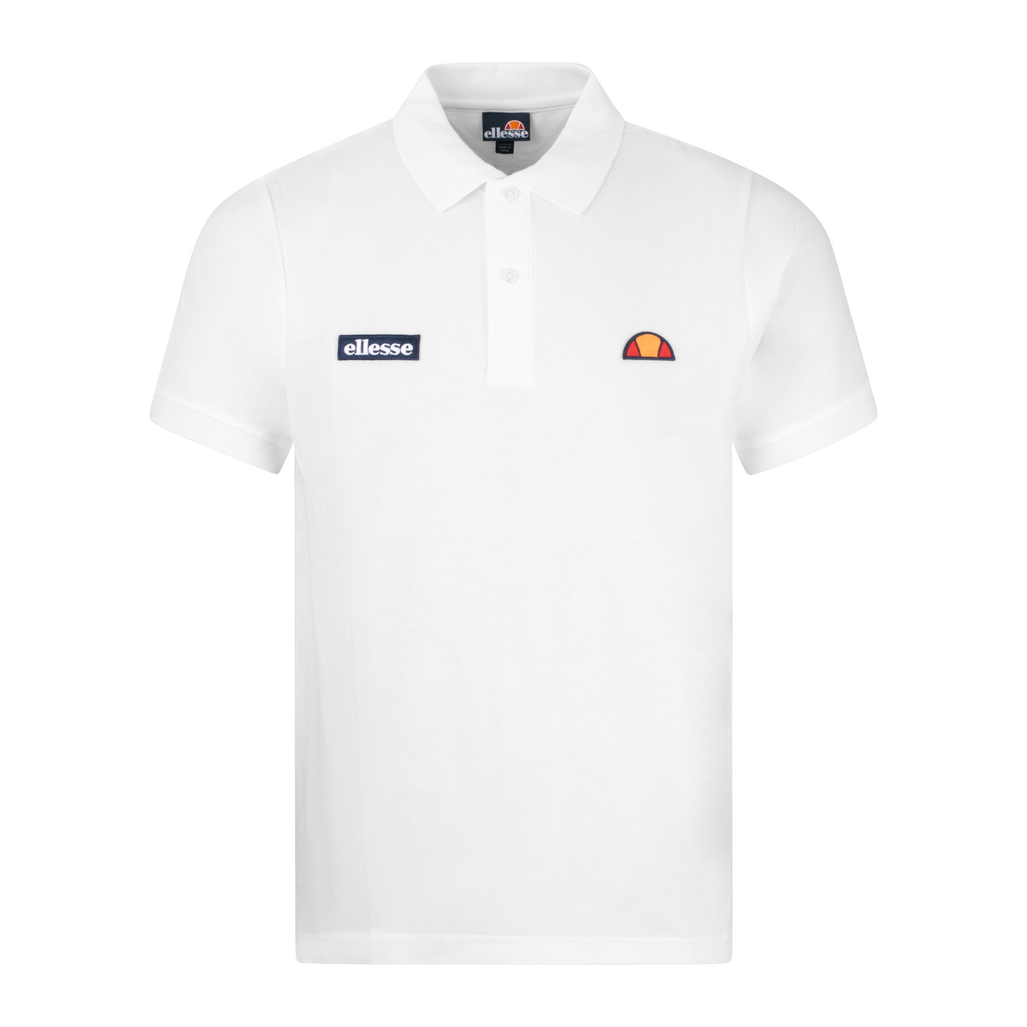 Ellesse Monvali Polo Shirt White